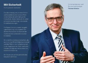 Geschäftsführer der SikTec GmbH, Herr Schulze